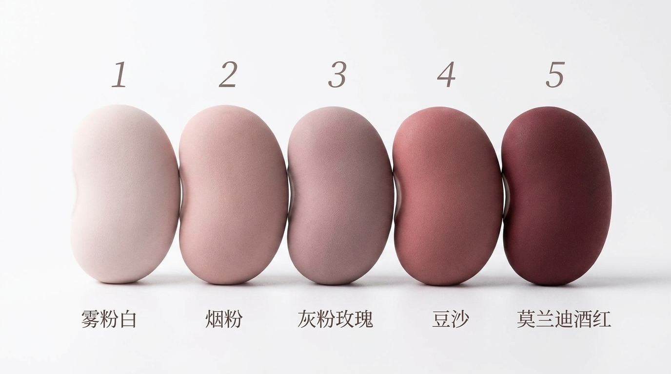 莫兰迪5色色阶