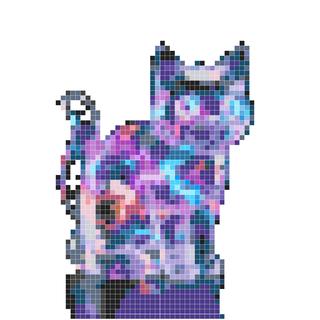 微笑的量子星云猫