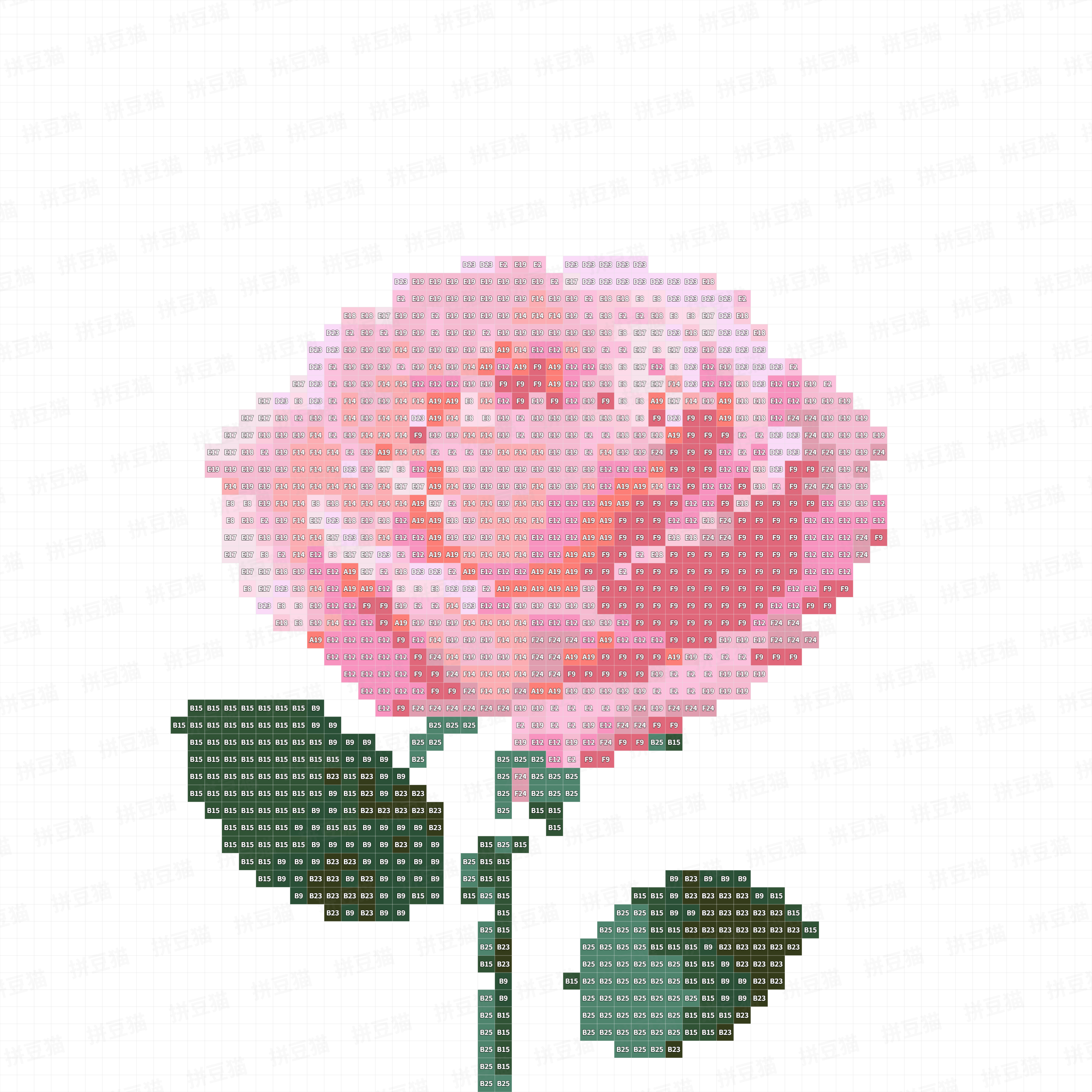 粉色玫瑰花