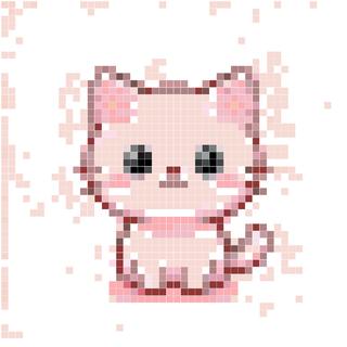 樱花卡通猫