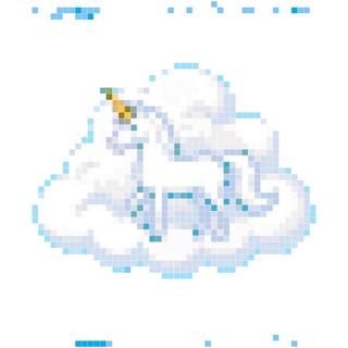 积雨云中的独角兽