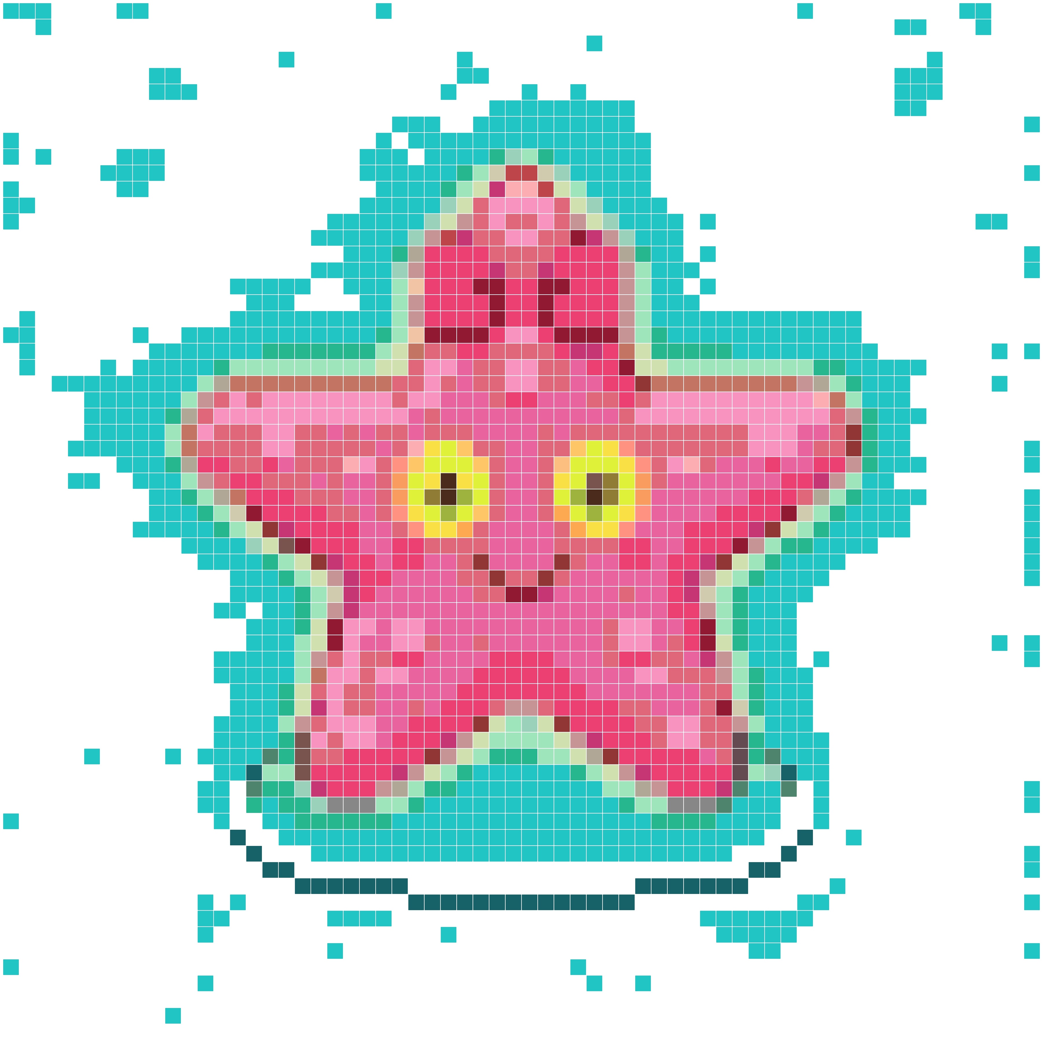粉色趣味海星