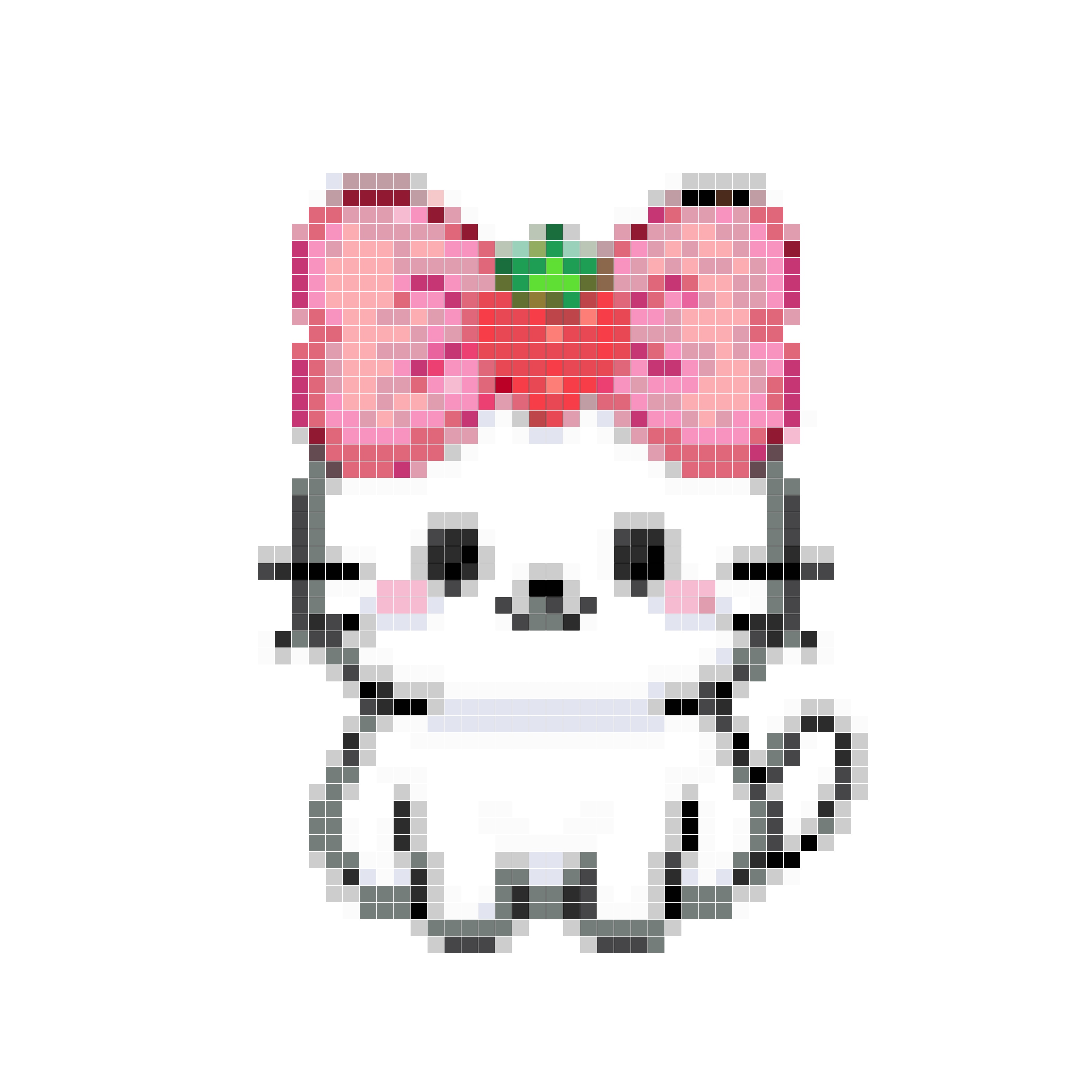 草莓奶油蝴蝶结猫