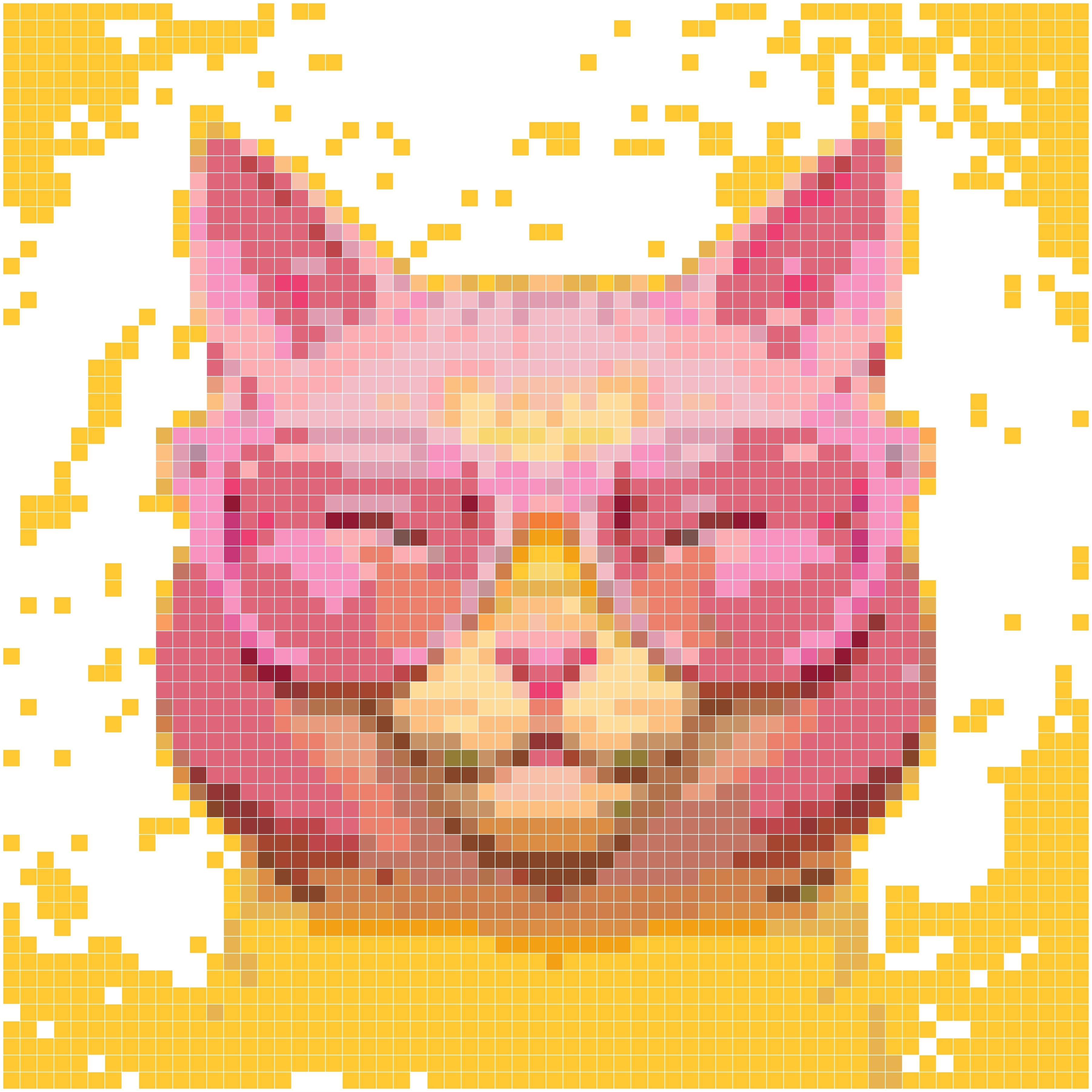 渐变太阳镜猫