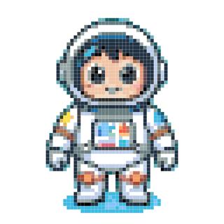 可爱小太空人