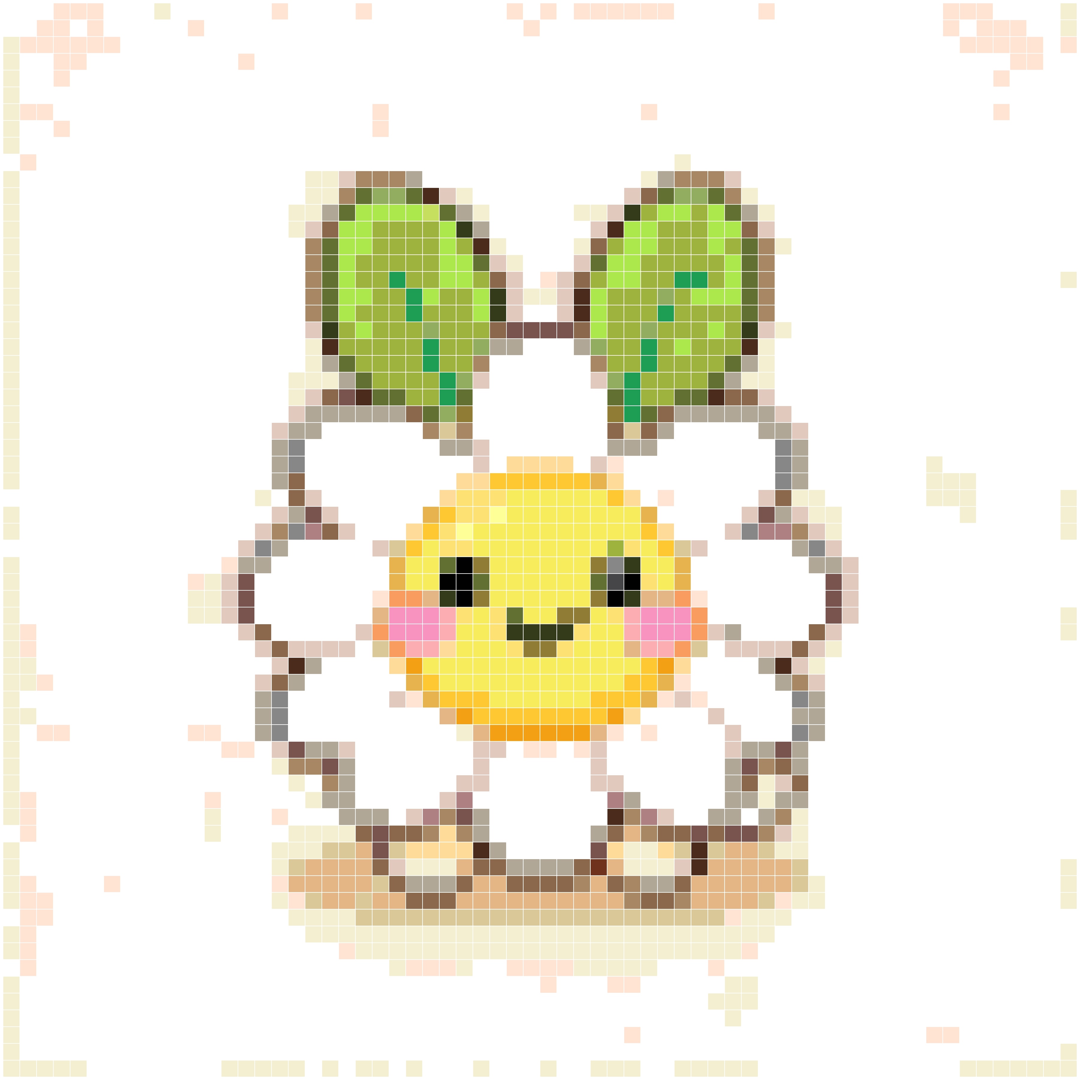 微笑雏菊兔