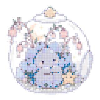 玻璃缸里的小流星花园
