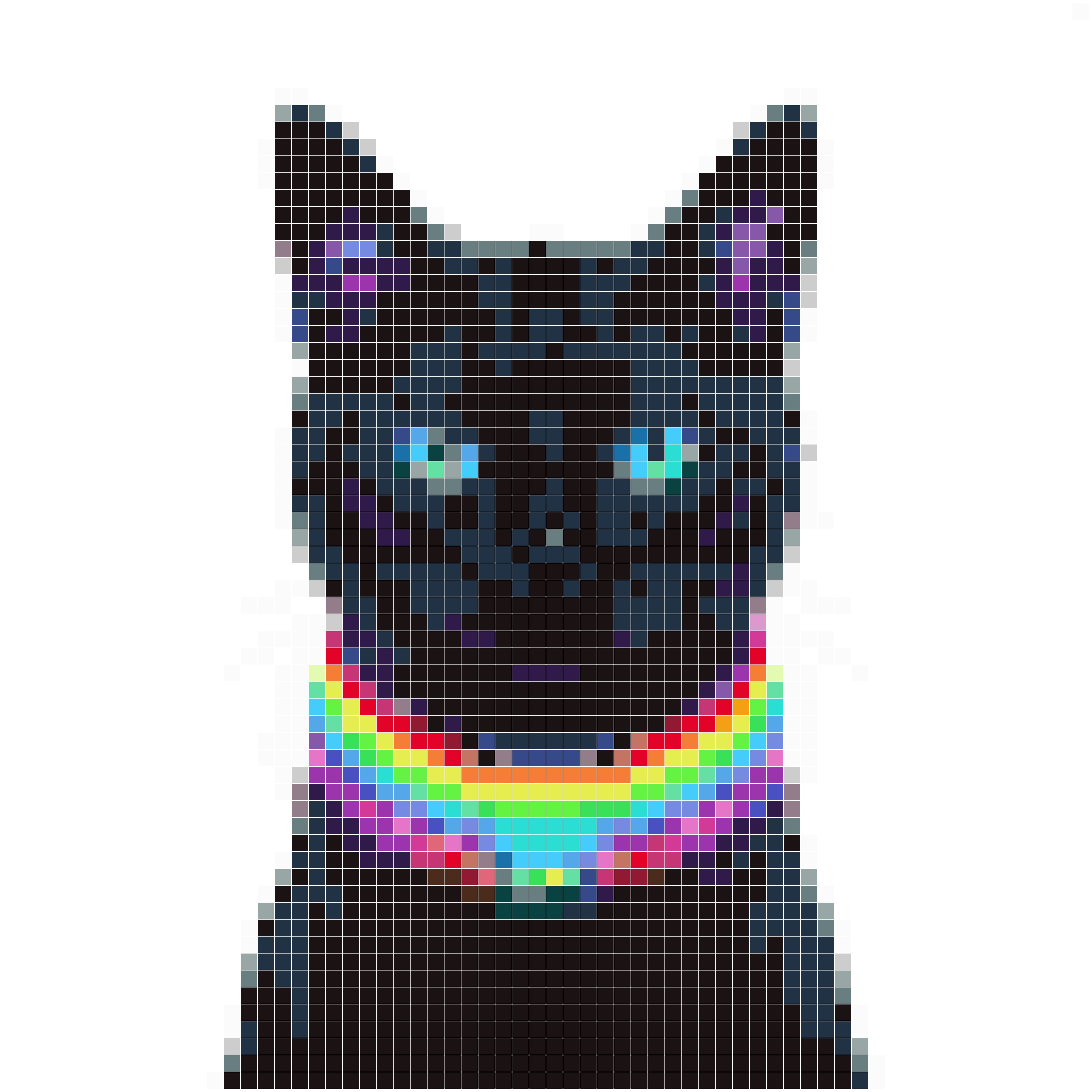 彩虹朋克猫
