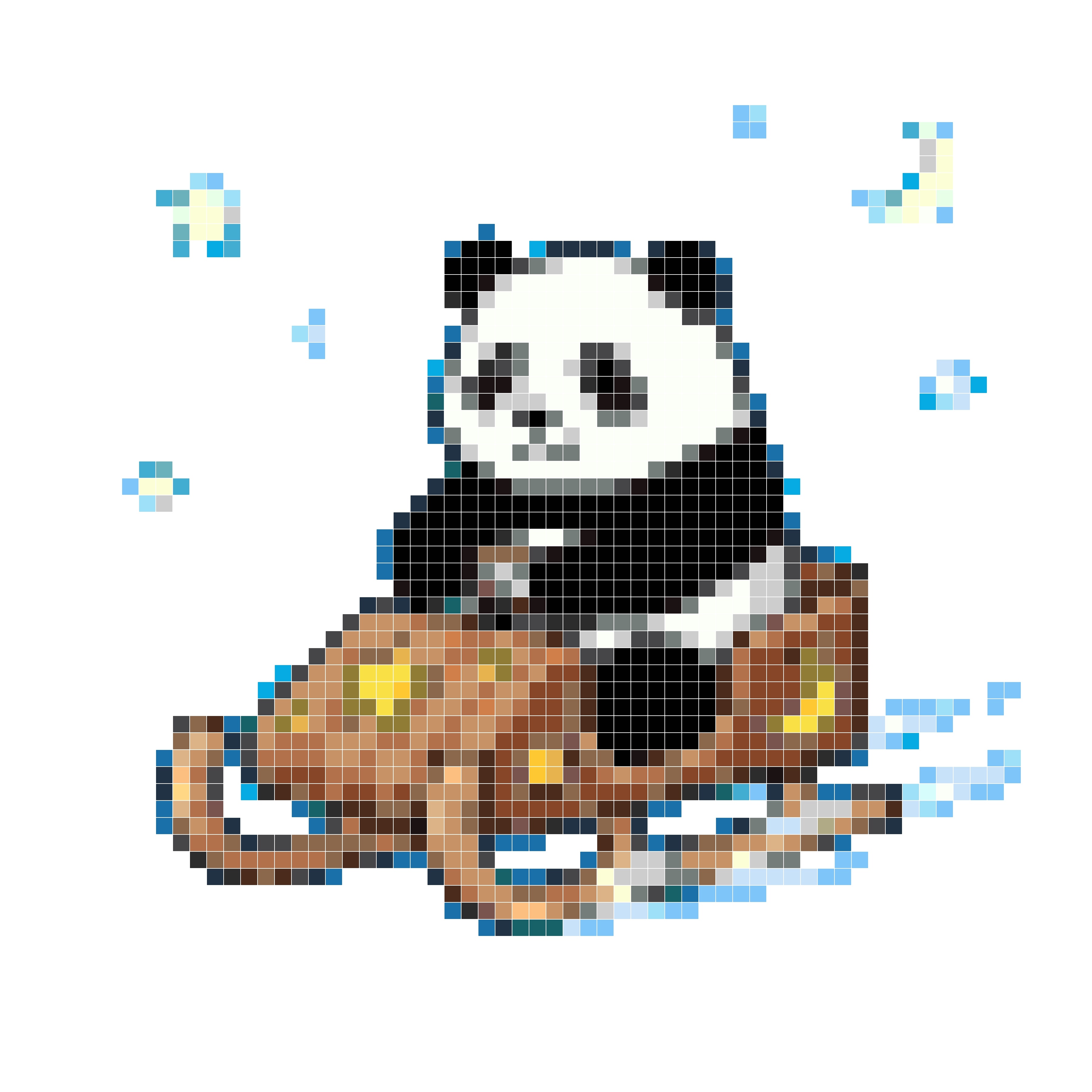 星空雪橇小熊