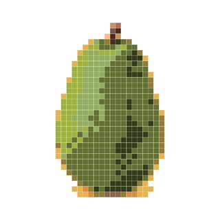 戴眼镜的鳄梨