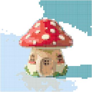 森林蘑菇小屋