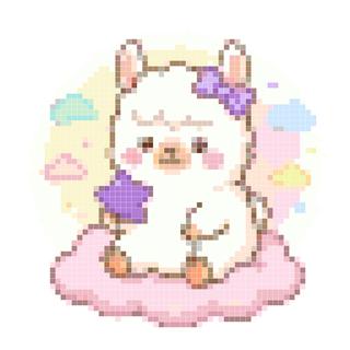 云朵与棉花糖的拥抱