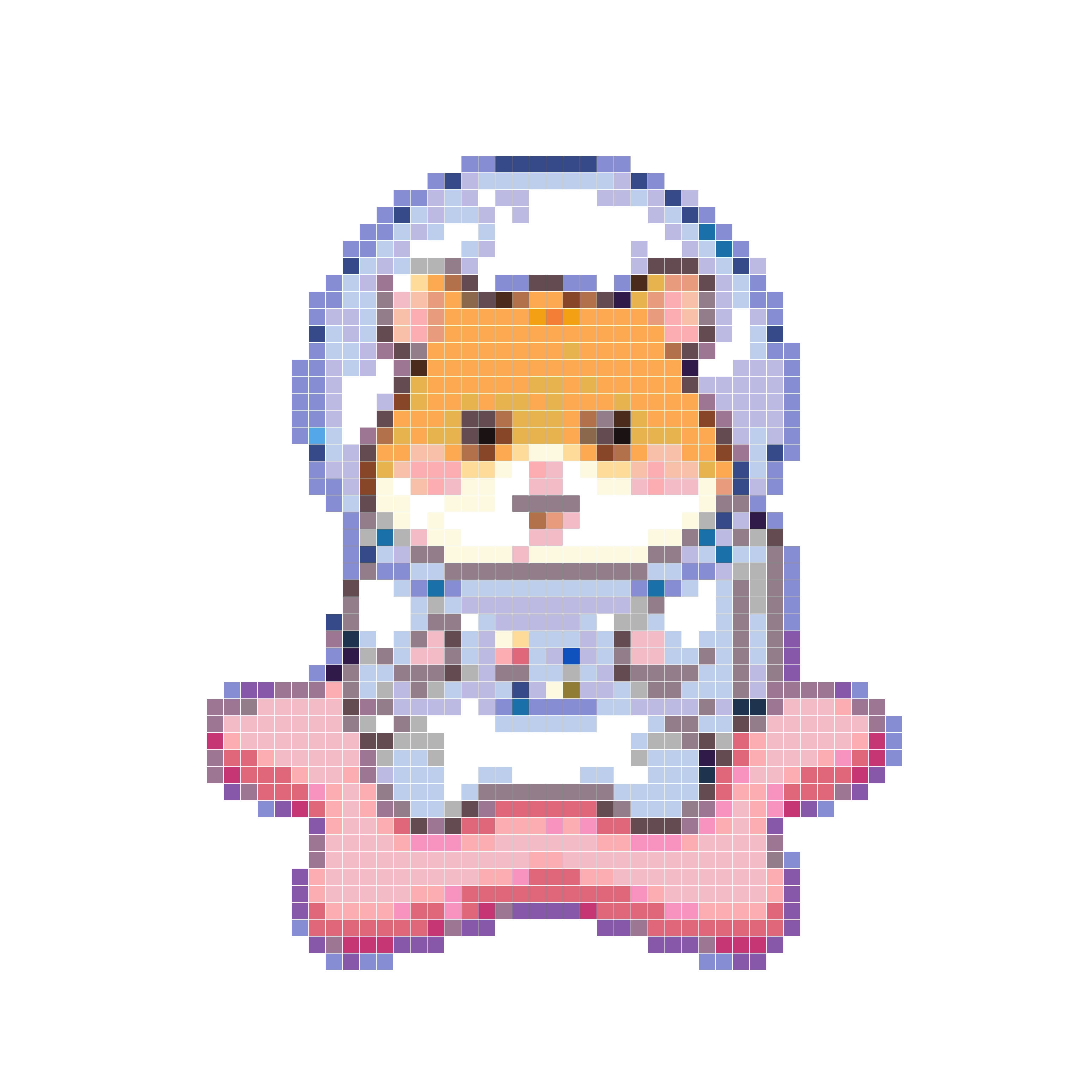 萌系仓鼠太空服宇航员