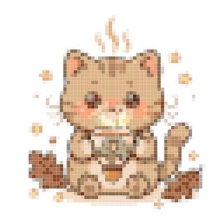 茶香猫·汤勺微笑