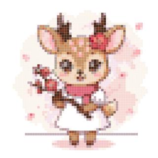 梅花小鹿的春日问候