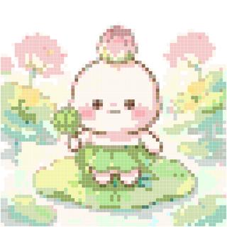 荷塘精灵 · 小花