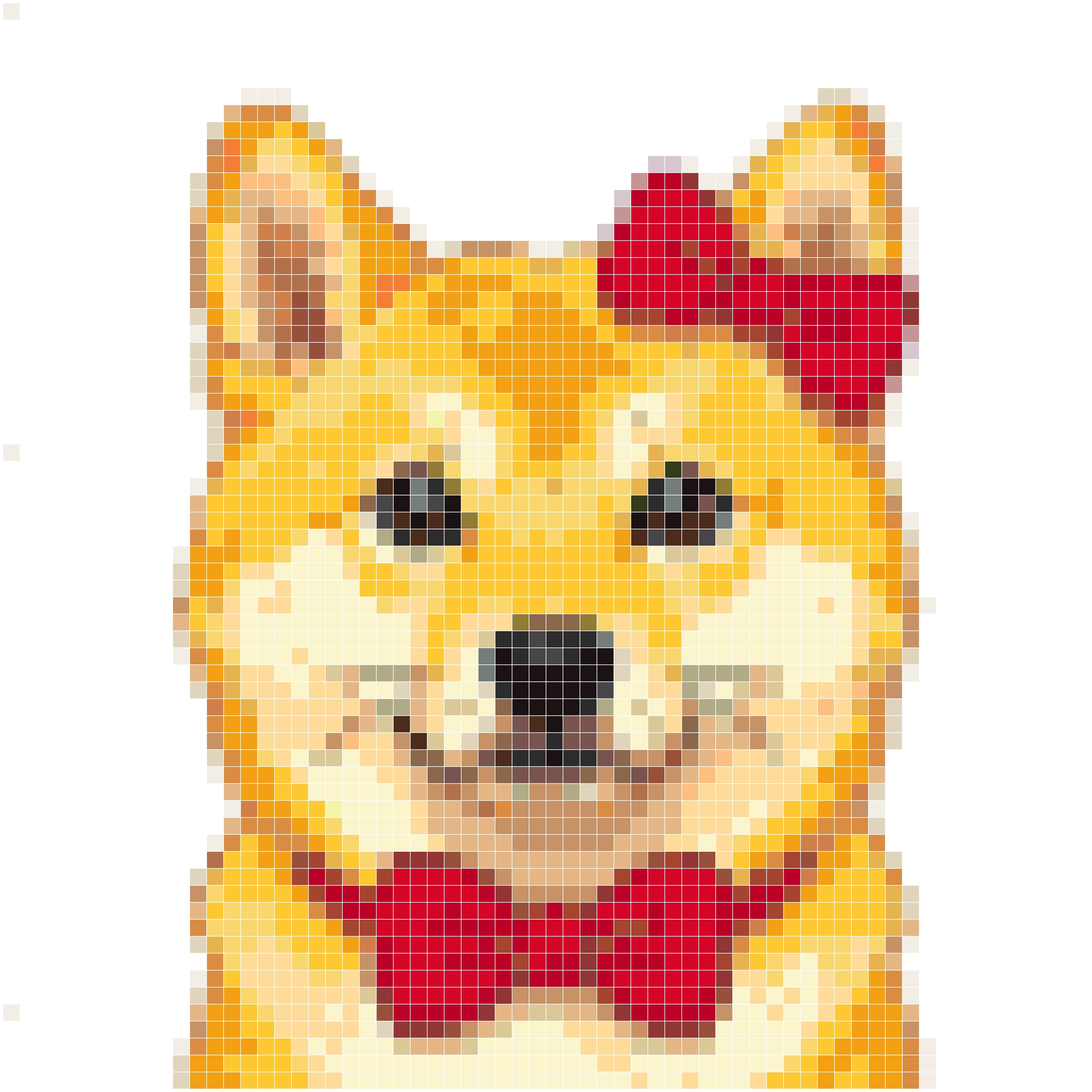 戴蝴蝶结的柴犬头像