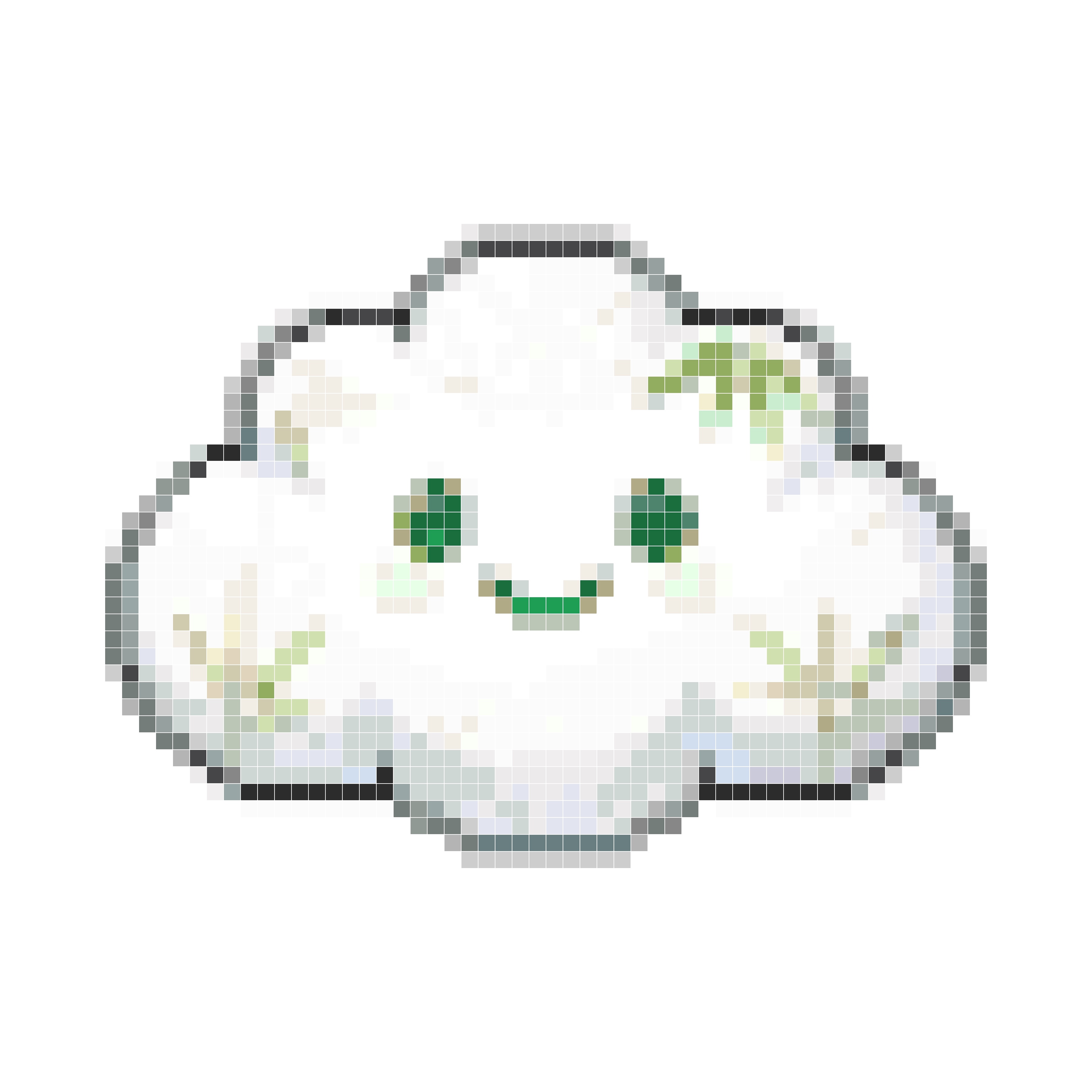 微笑棉花糖云朵