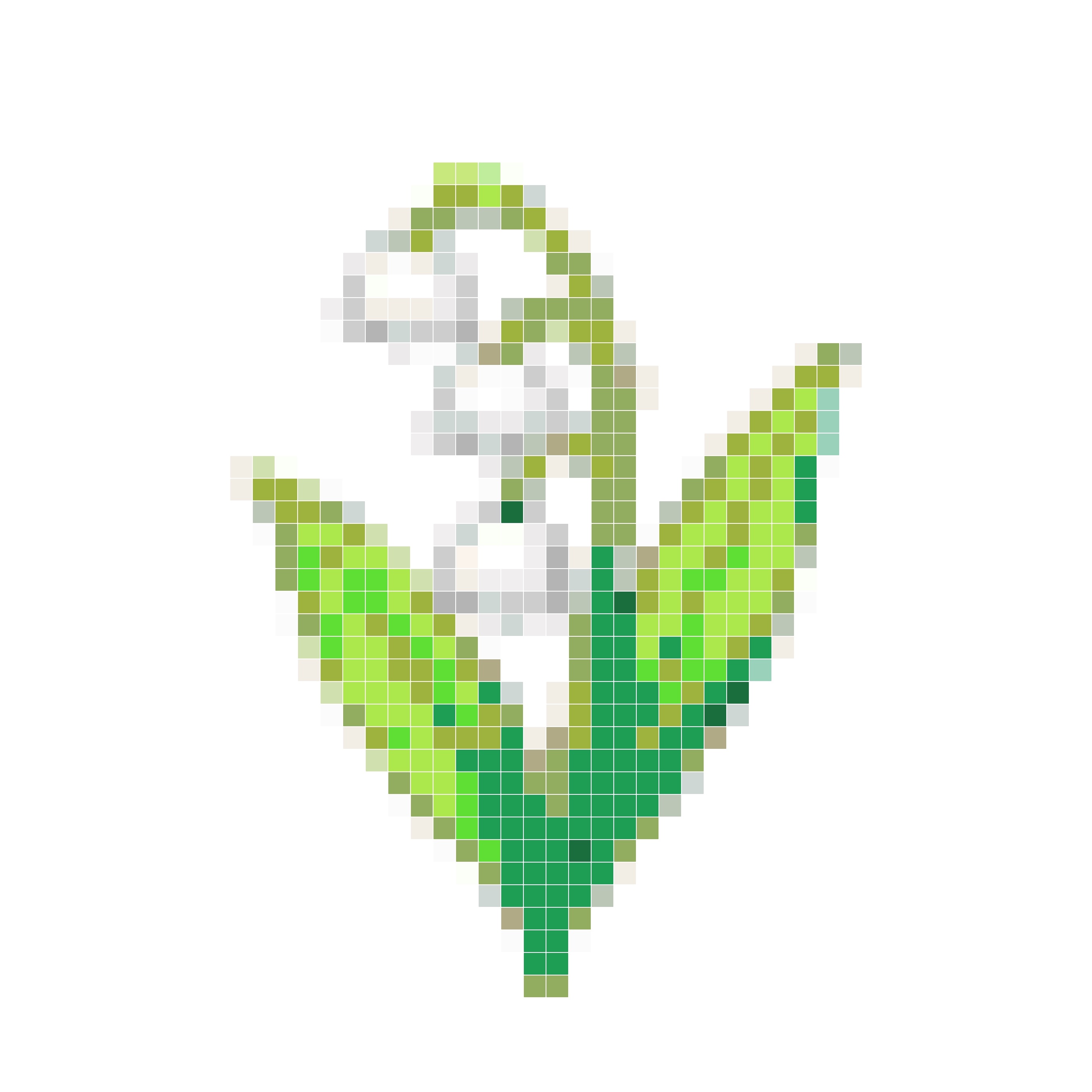 铃兰花朵拼豆图纸