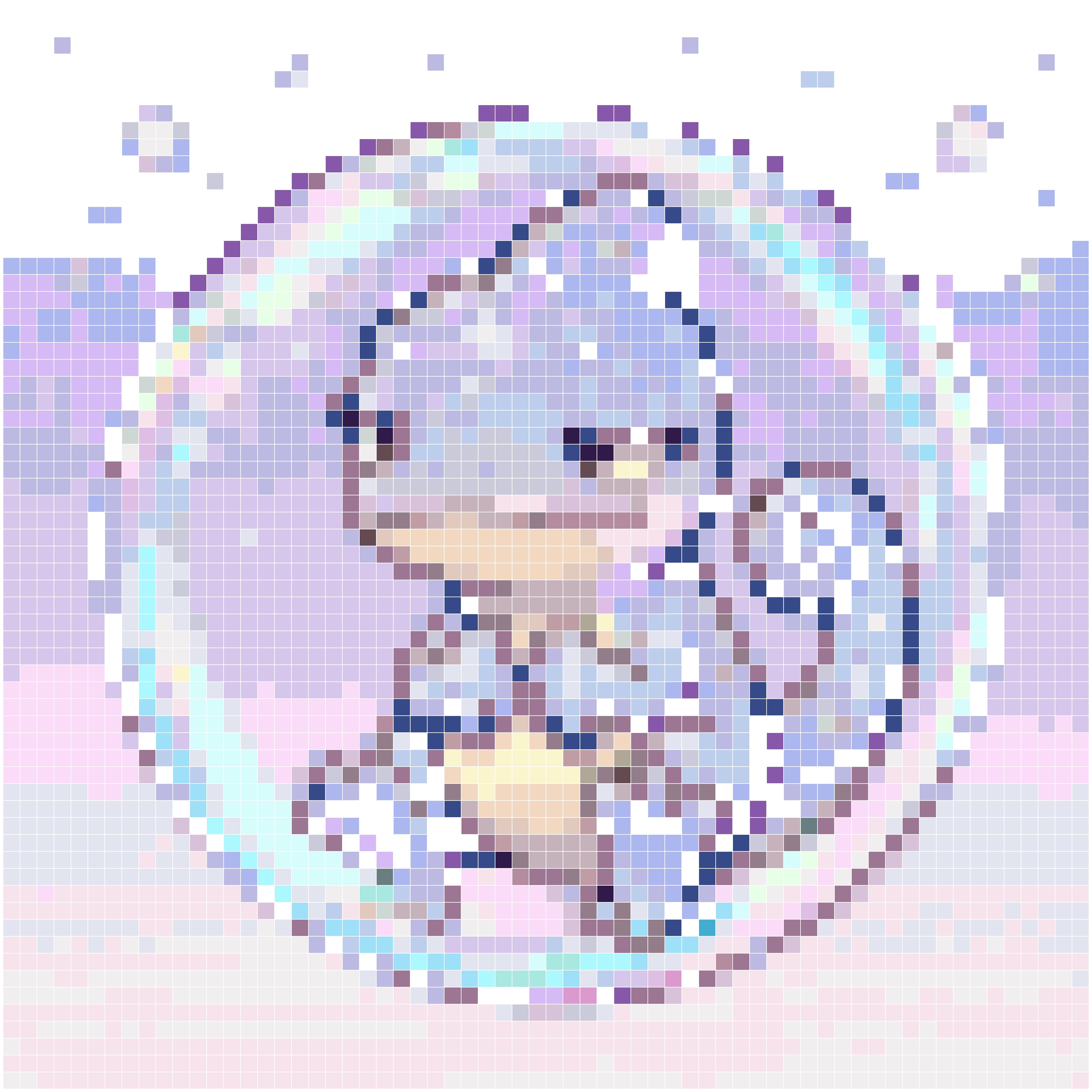 宝石球的星星浴