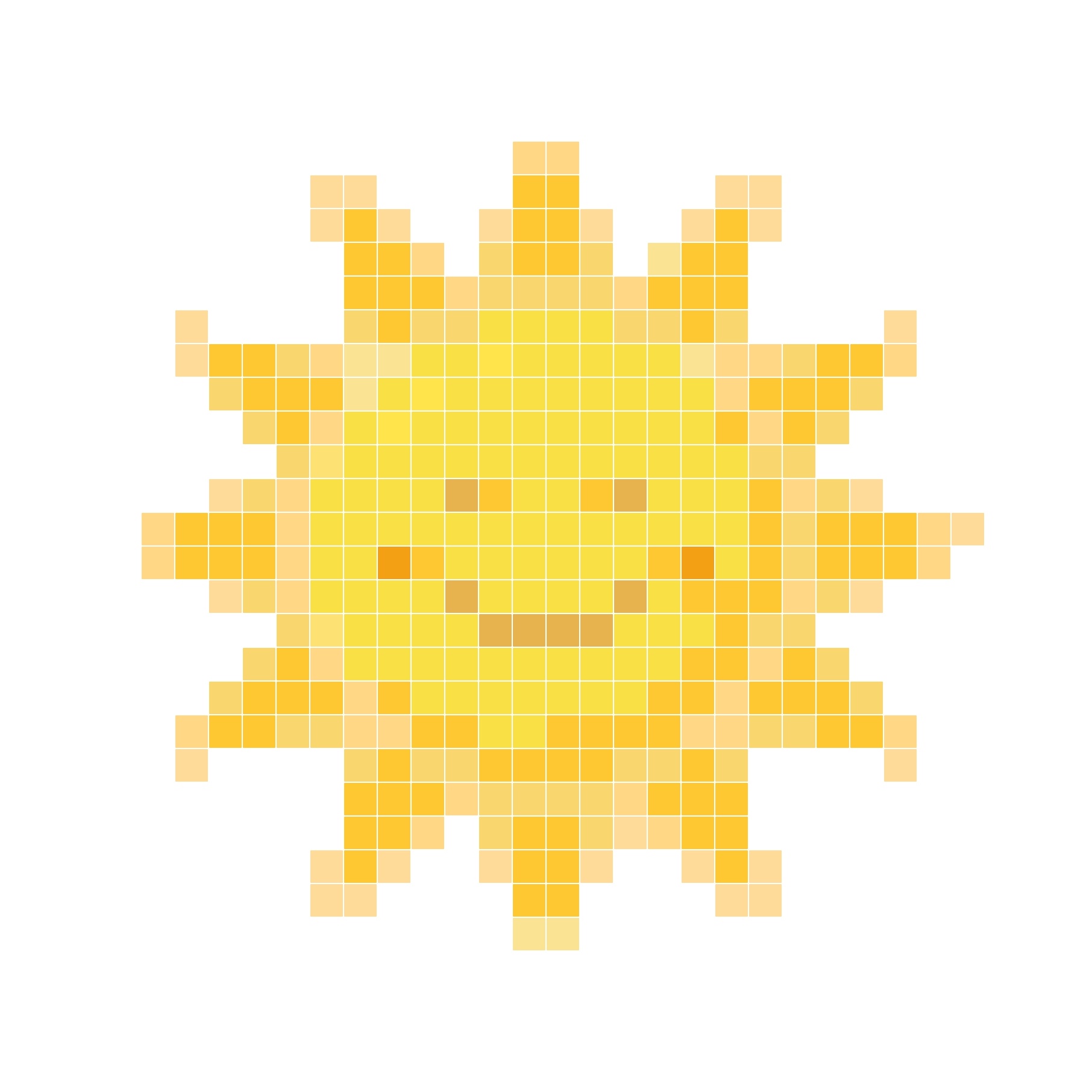 微笑太阳图案