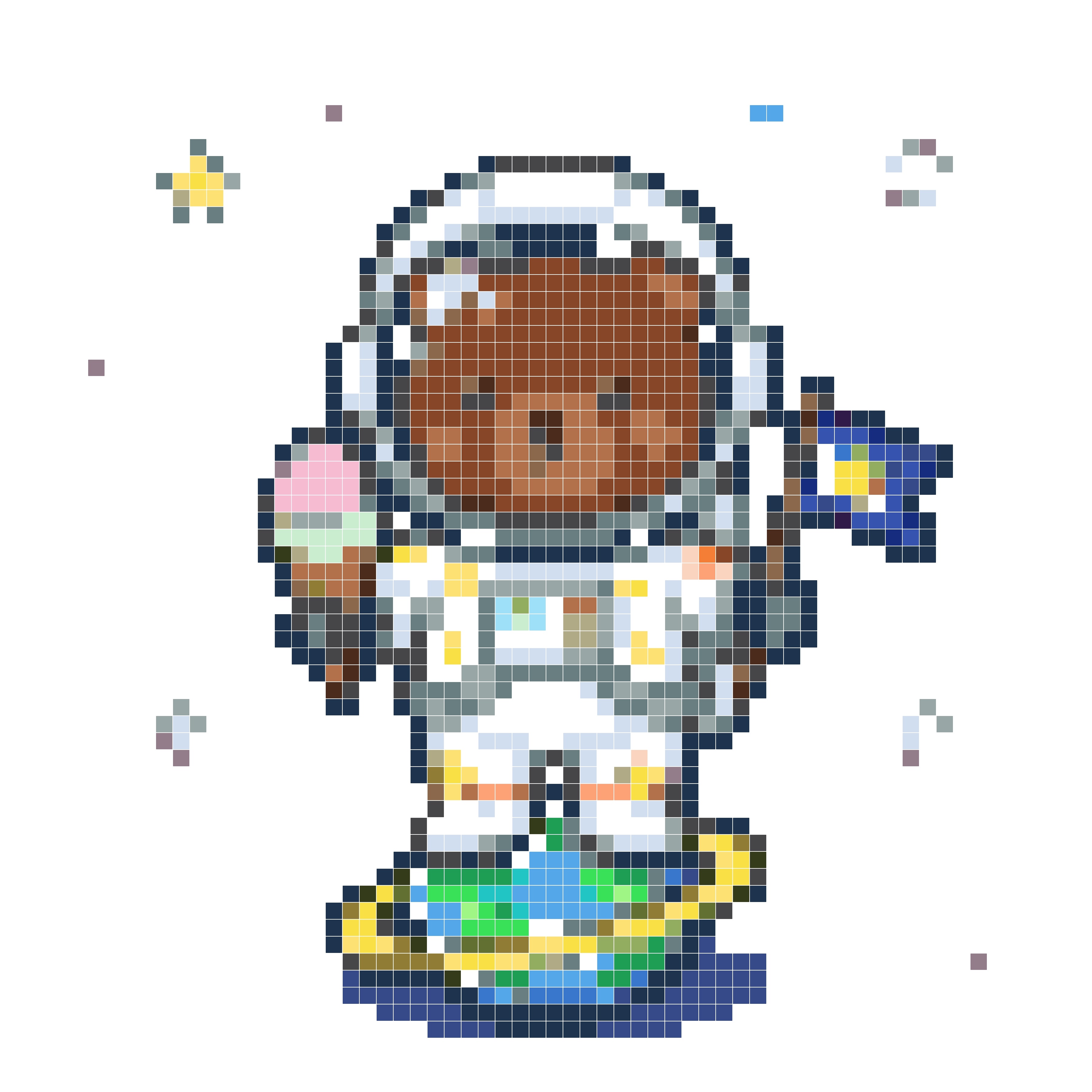 星空下的旅行者