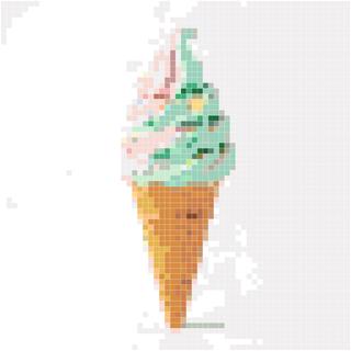 糖果星球冰淇淋甜筒