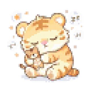 睡梦虎宝宝