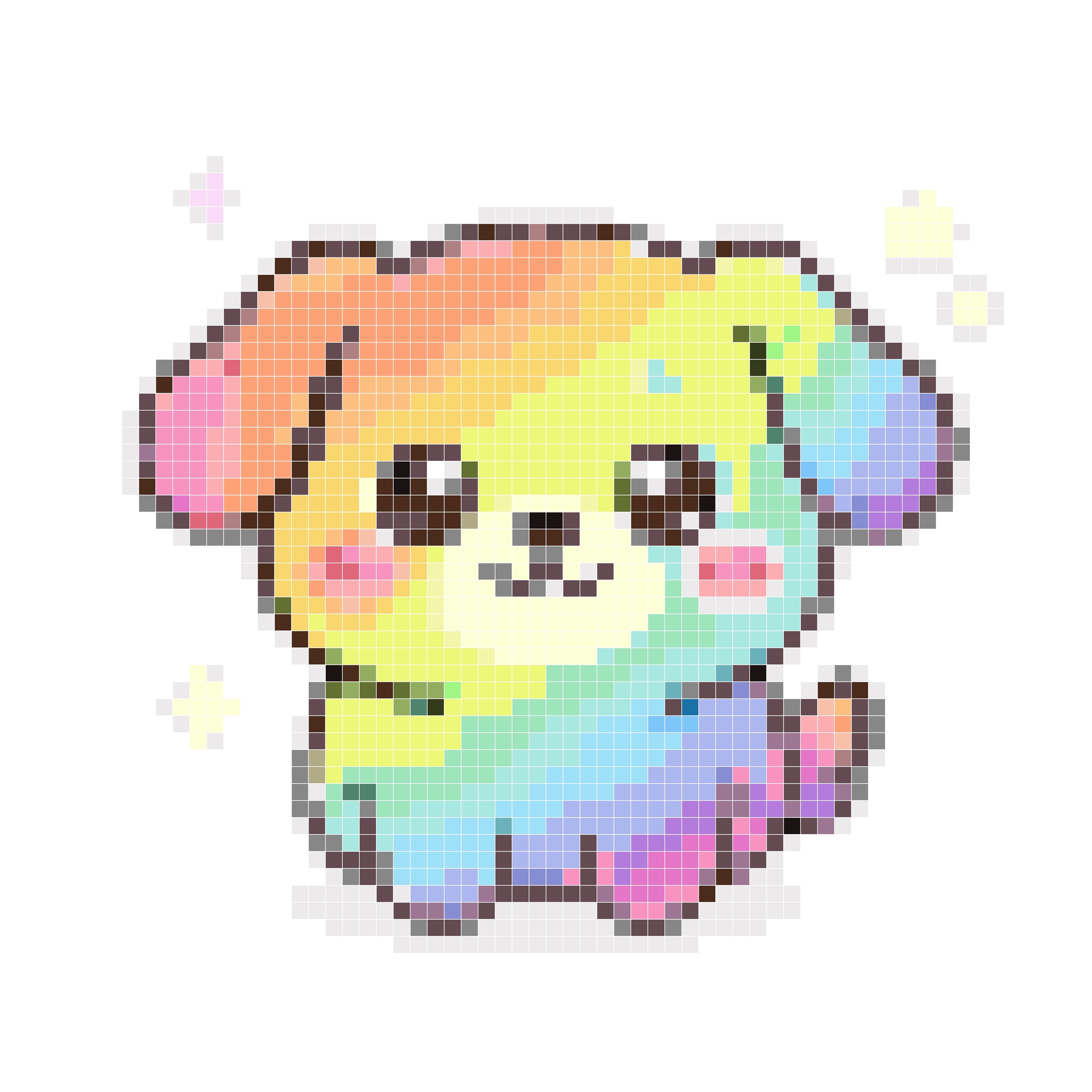彩虹萌萌犬
