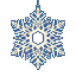 雪花挂件