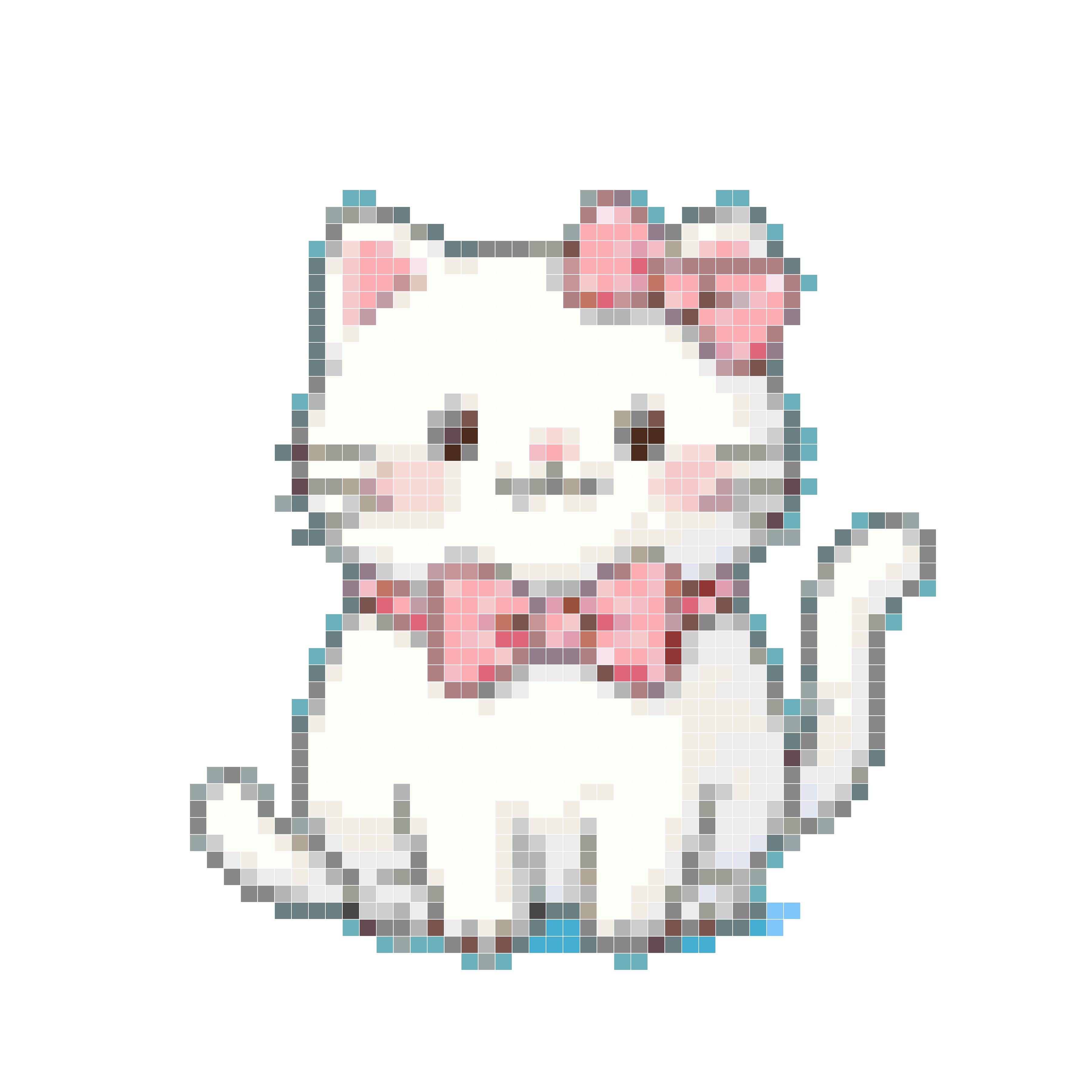波点蝴蝶结猫