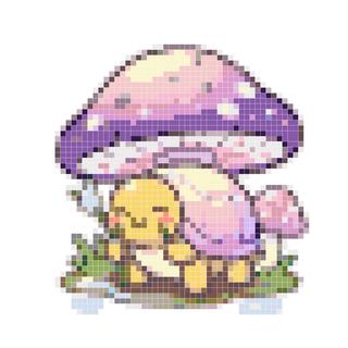 蘑菇森躲雨