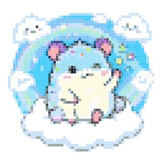 彩虹云朵仓鼠