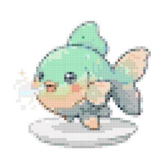 檬青小水饺鱼