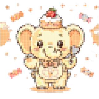 甜点小象蒂蒂
