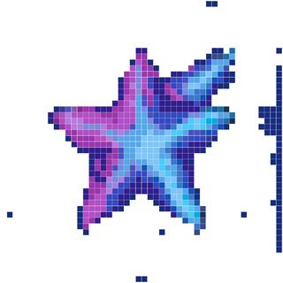 发光流星立体星