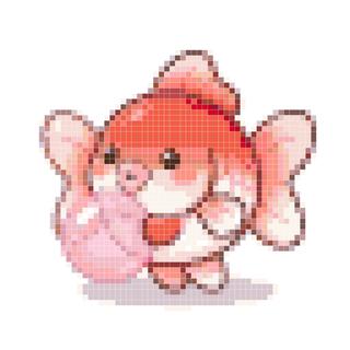 红鳞泡泡鱼