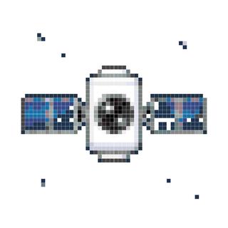 卡通卫星观测科里奥利力