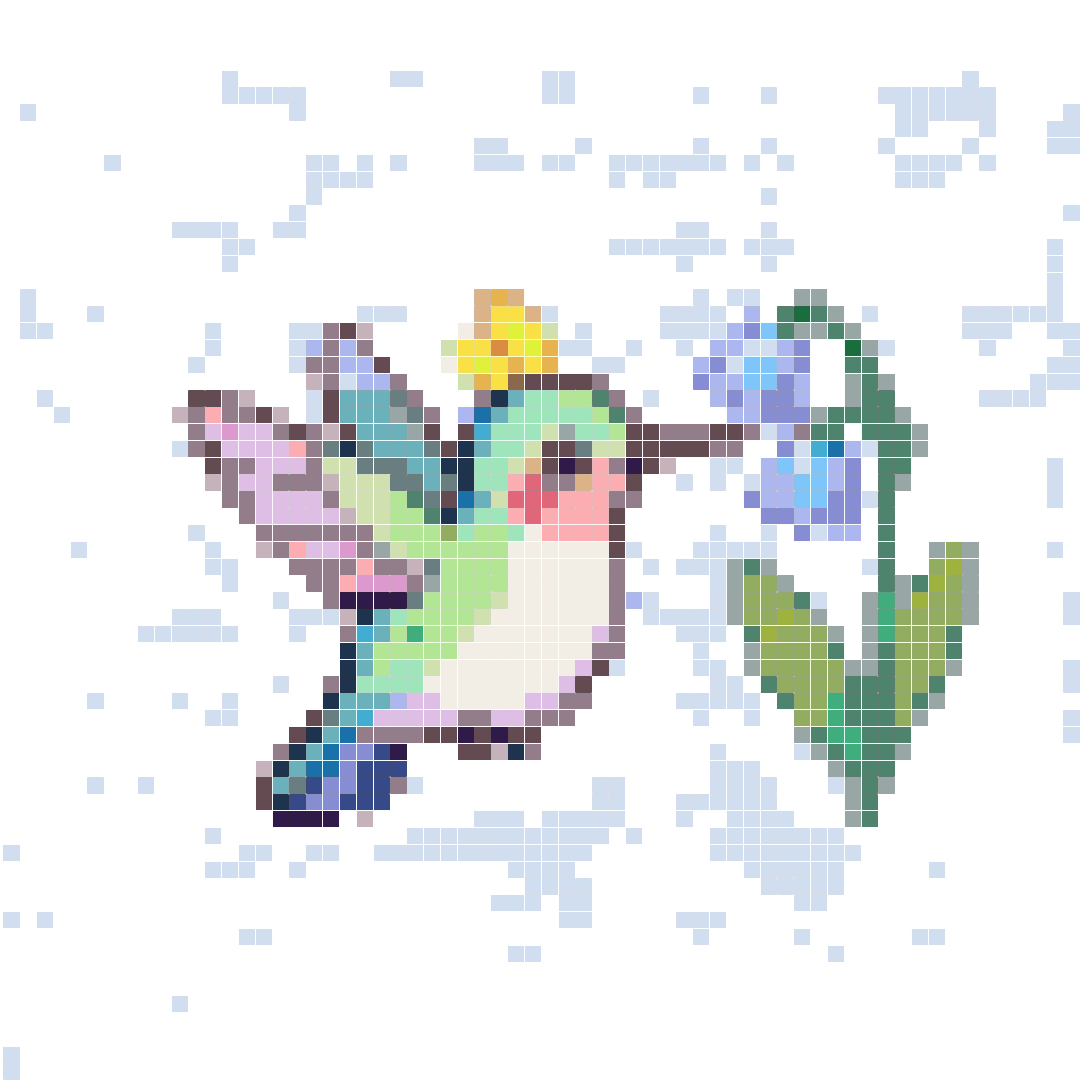 蜂鸟飞向铃兰花