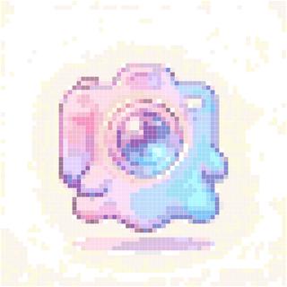 糖果色小幽灵相机
