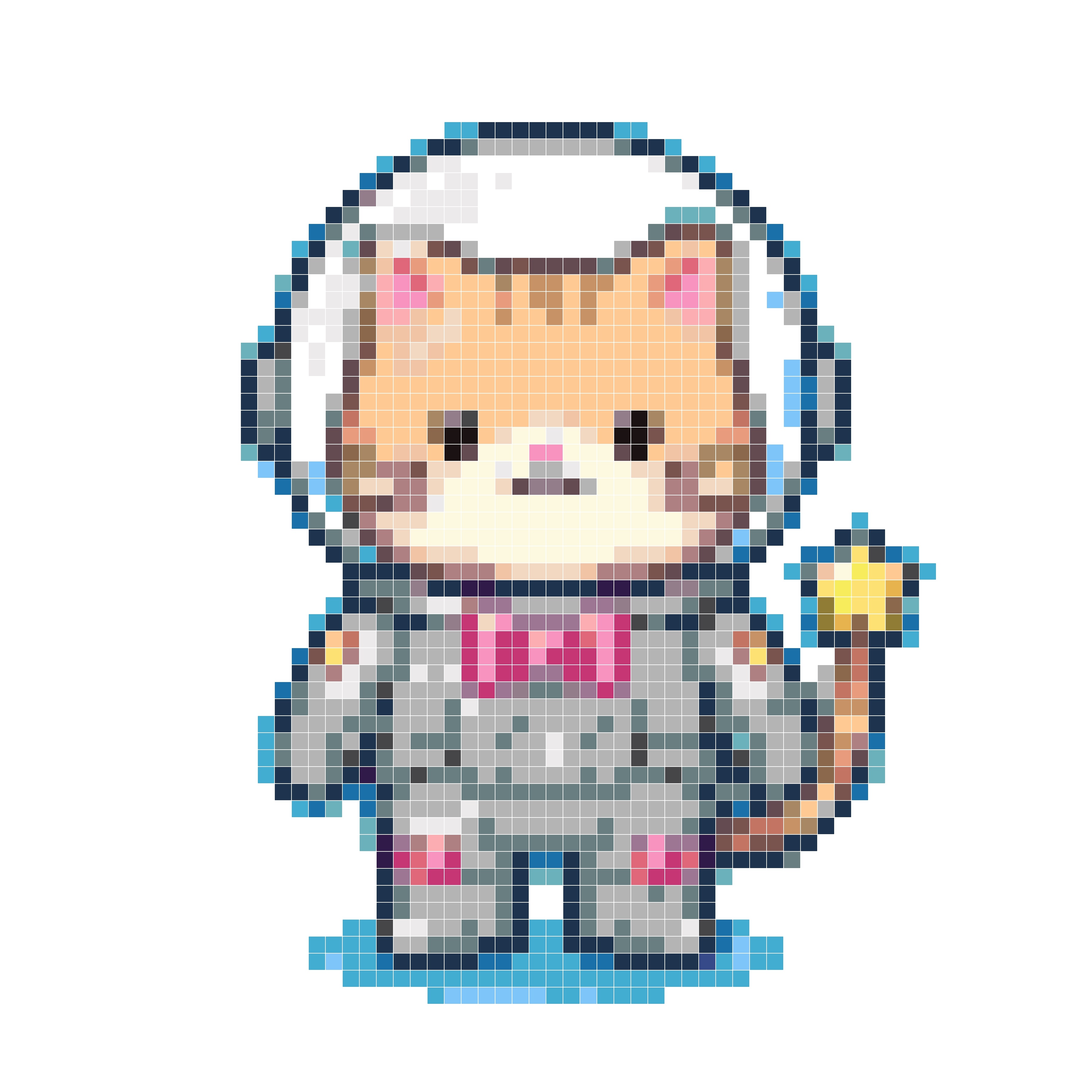 微笑太空猫