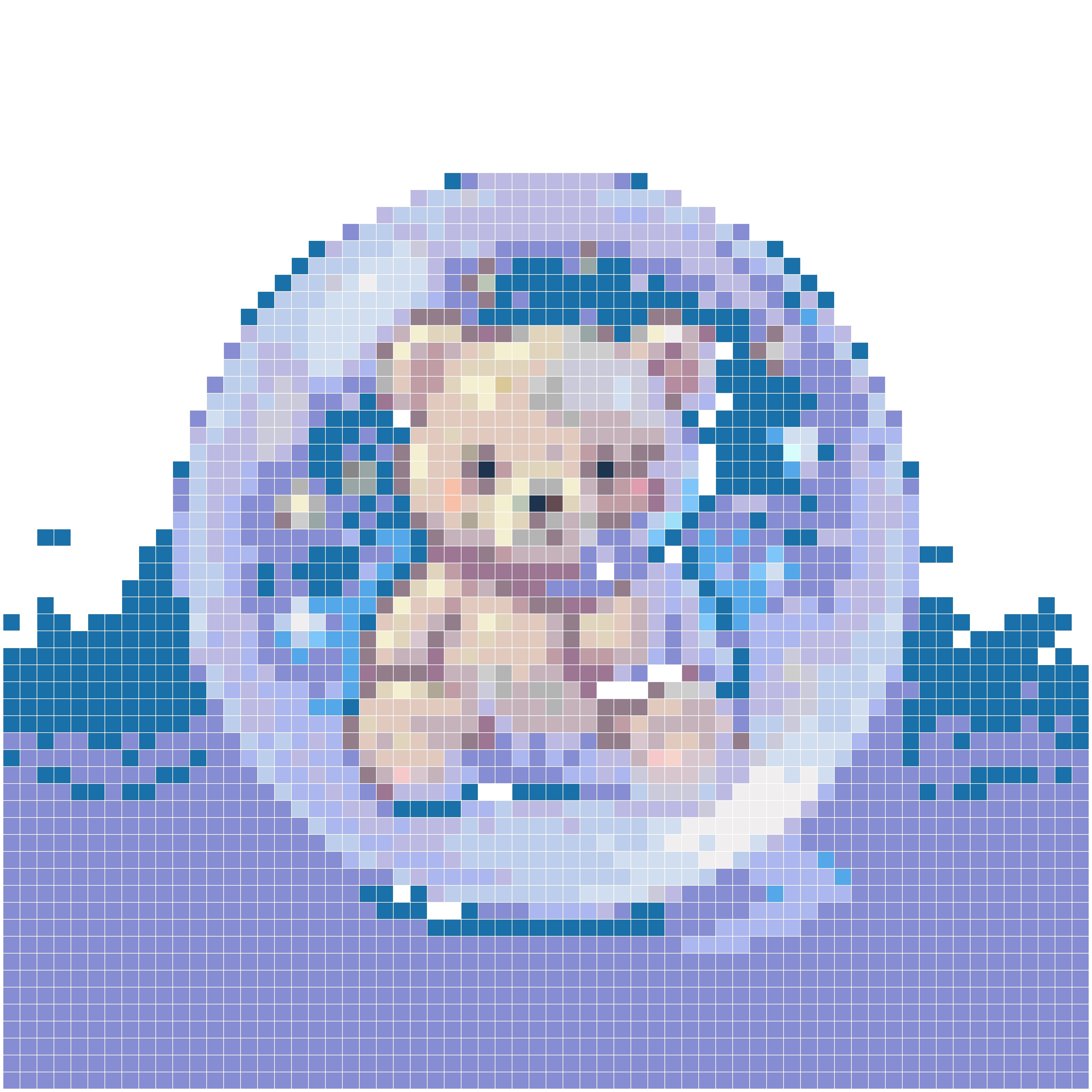 星空下的小熊星座水晶球