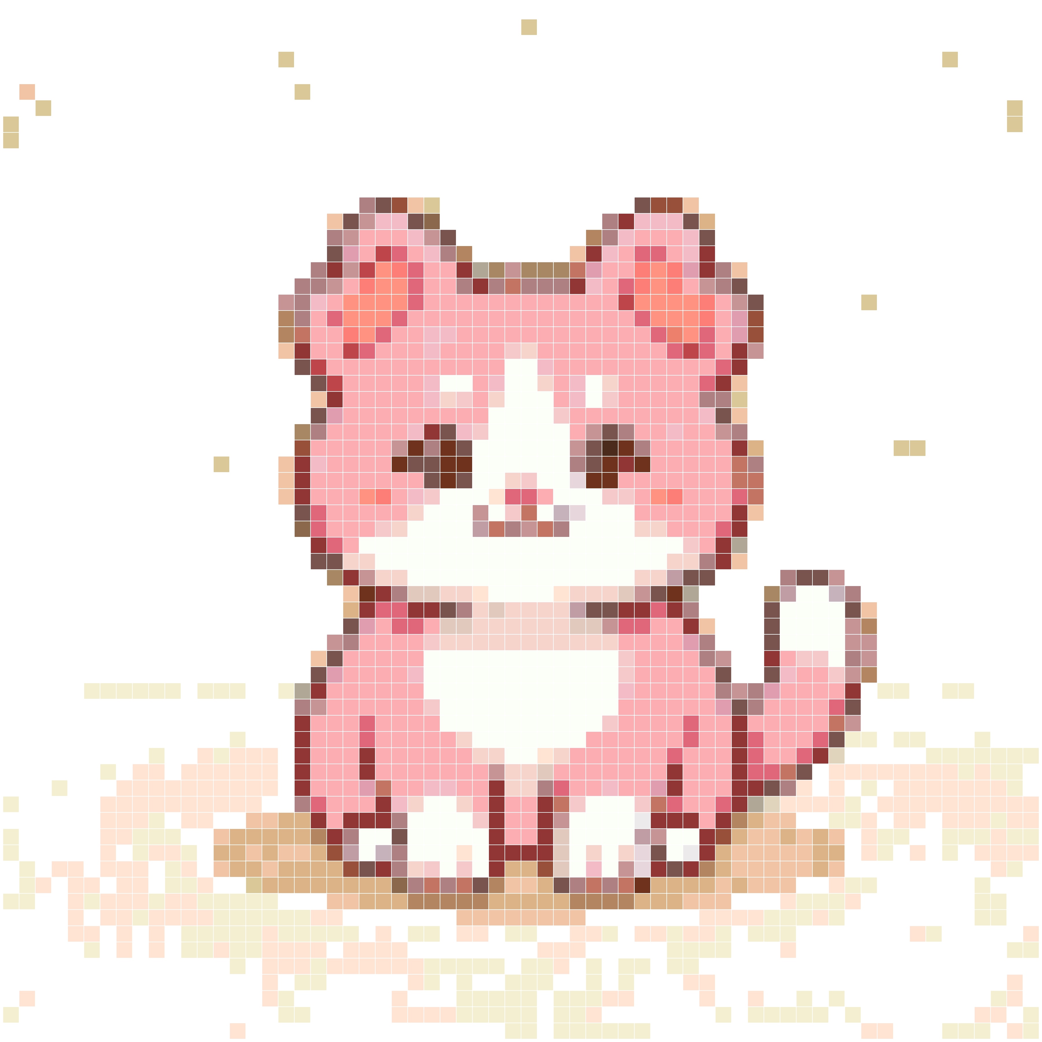 软萌四叶草猫