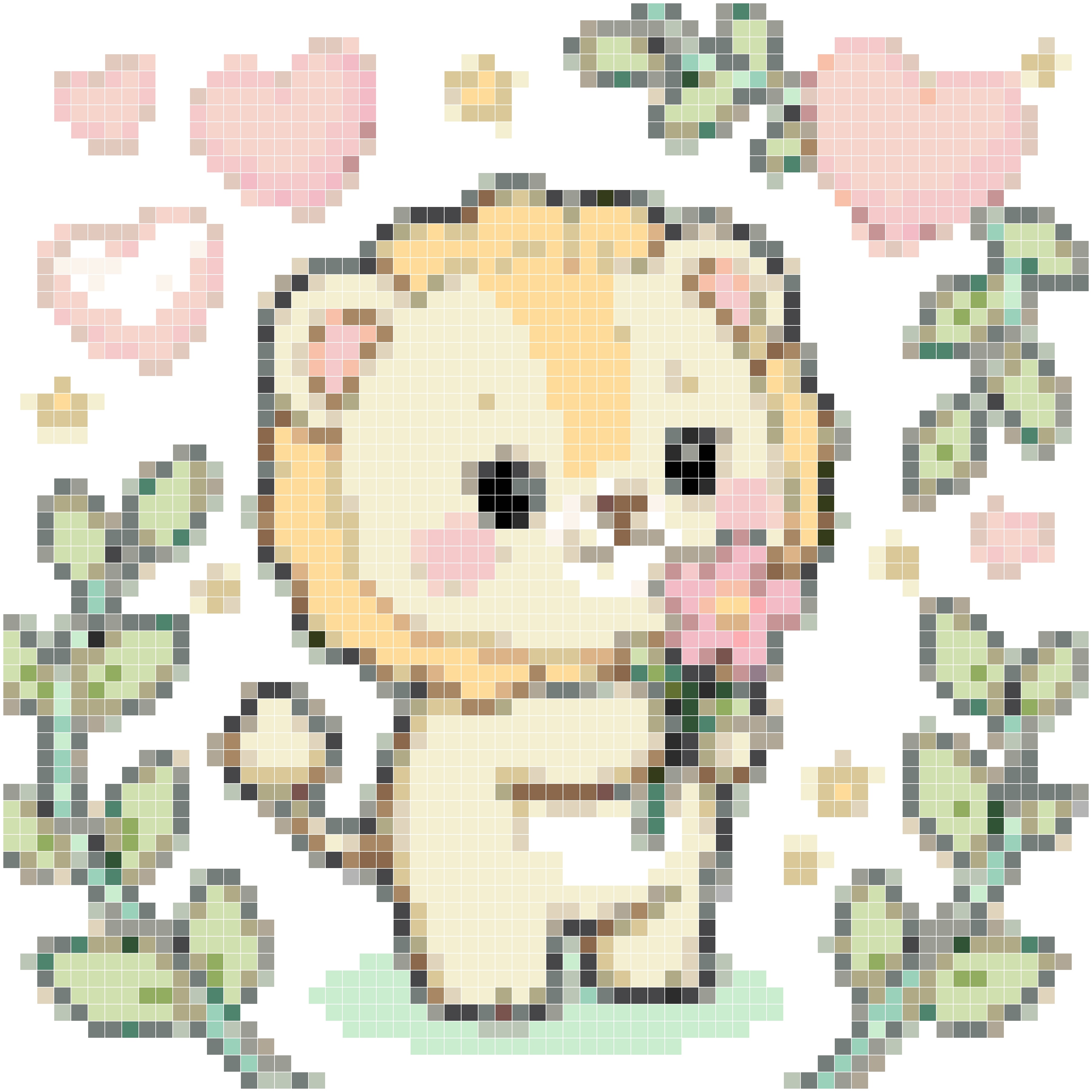狮子糯糯·递出一枝花