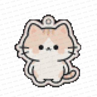 小猫钥匙扣