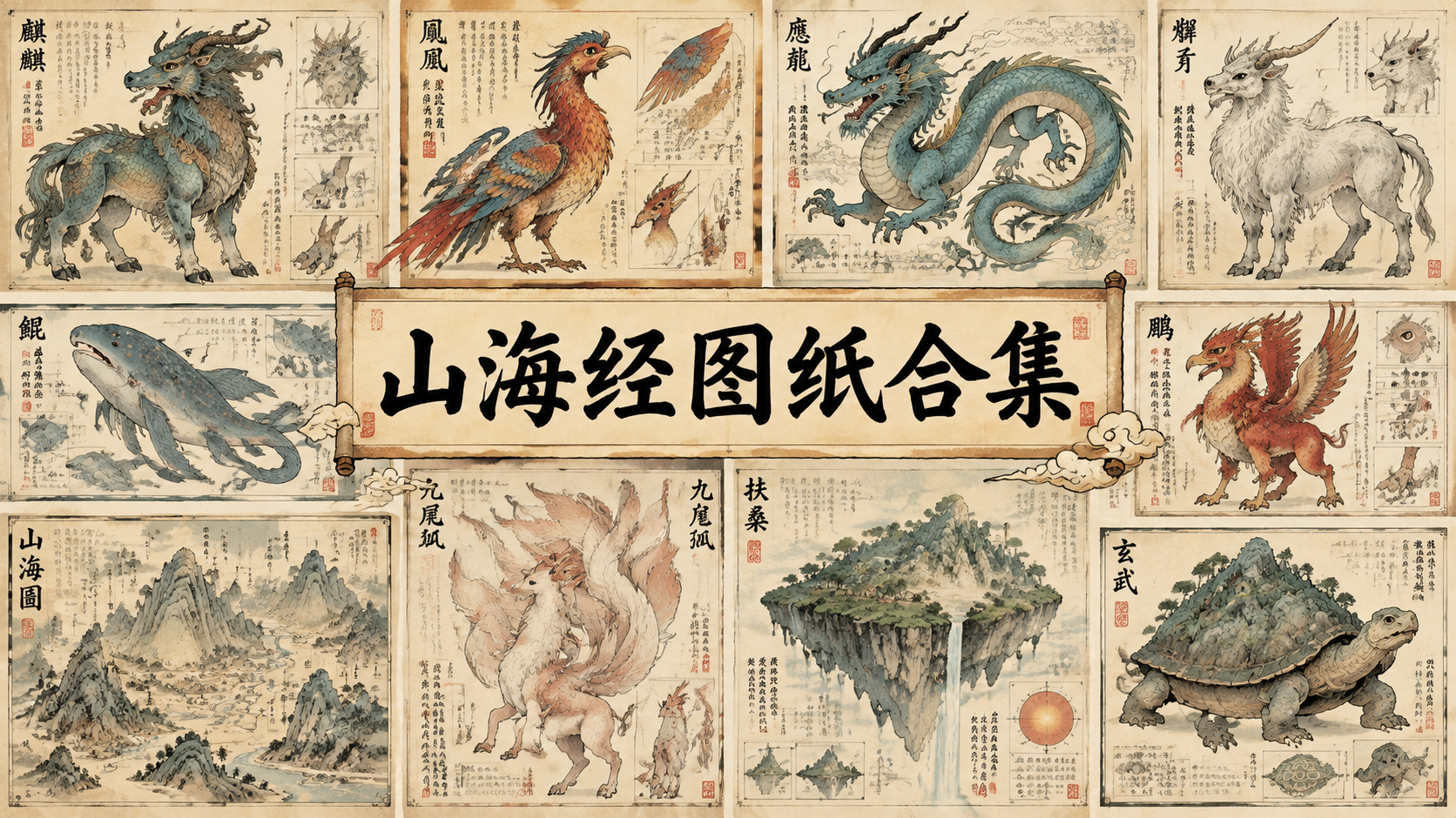 山海经图纸合集