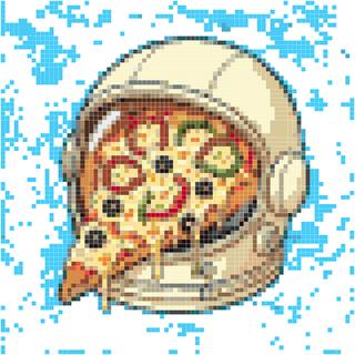 太空宇航员小披萨