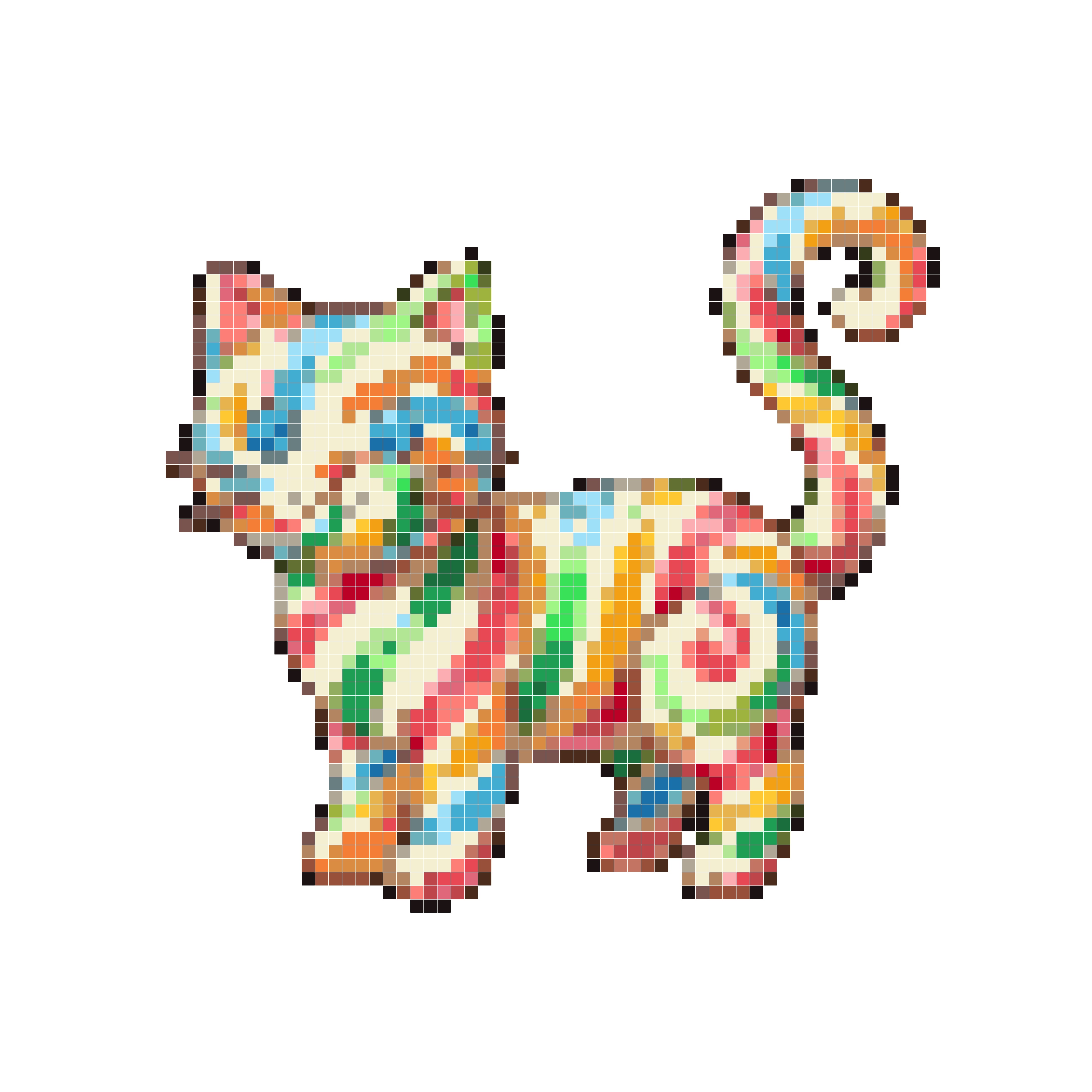 旋转波板糖猫